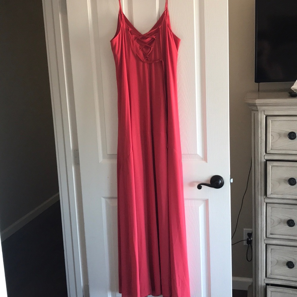 White House black market long dress